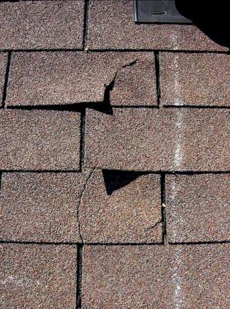 Image result for cracked shingles on roof